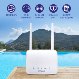 Strong 4G LTE mini 350M router
