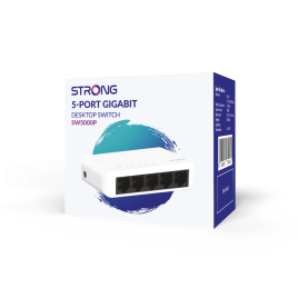 5 portos Gigabit Switch Strong SW5000P