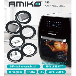 Amiko A80 Air fryer és Grill