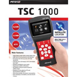 Amiko TSC-1000 DVBS / S2-DVBT /T2 DVBC/C2 +analog műszer