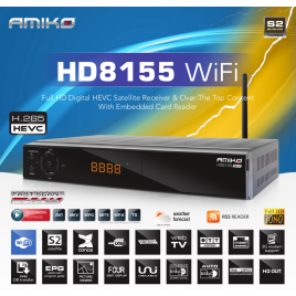 Amiko HD 8155 wifi HDTV műholdvevő