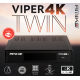 Amiko Viper 4k V40 twin tuneros műholdvevő