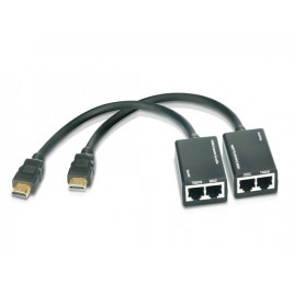 HDMI - 2db Cat 5 konverter 30m-ig