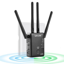 Wavlink AC-1200 wifi repeater kétsávos vezeték nélküli hozzáférési pont / router