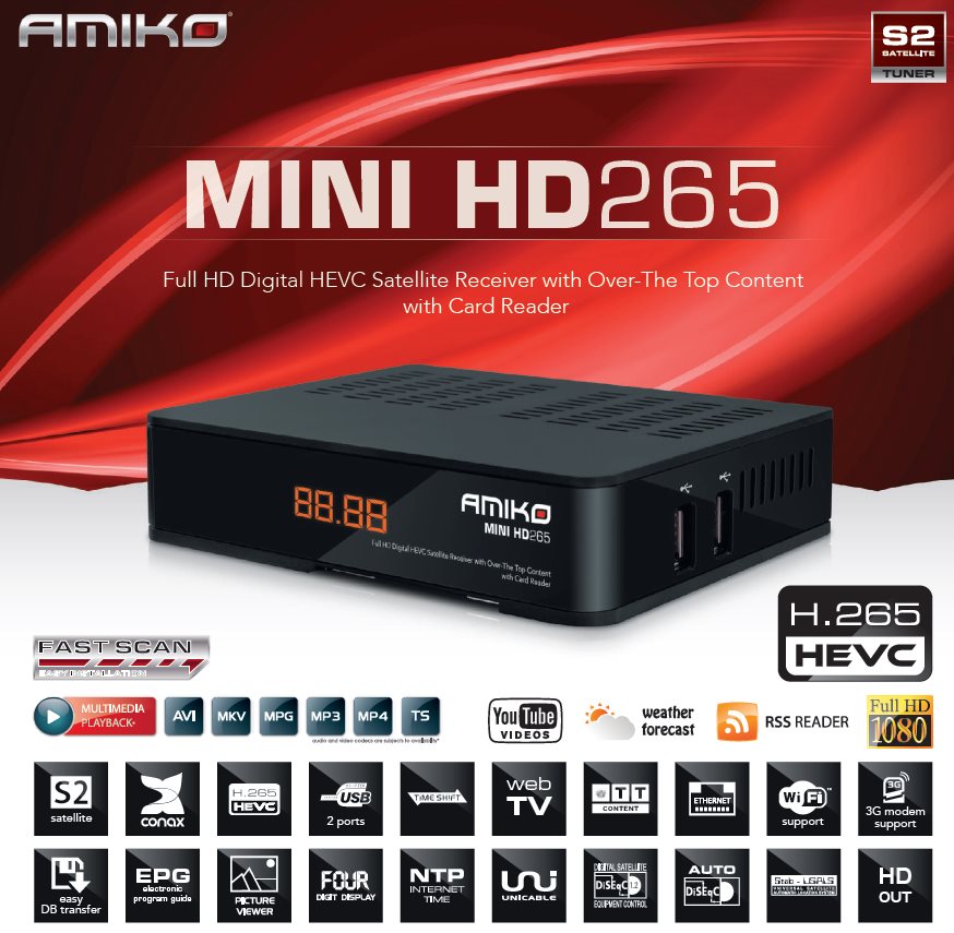 Amiko Mini hd265